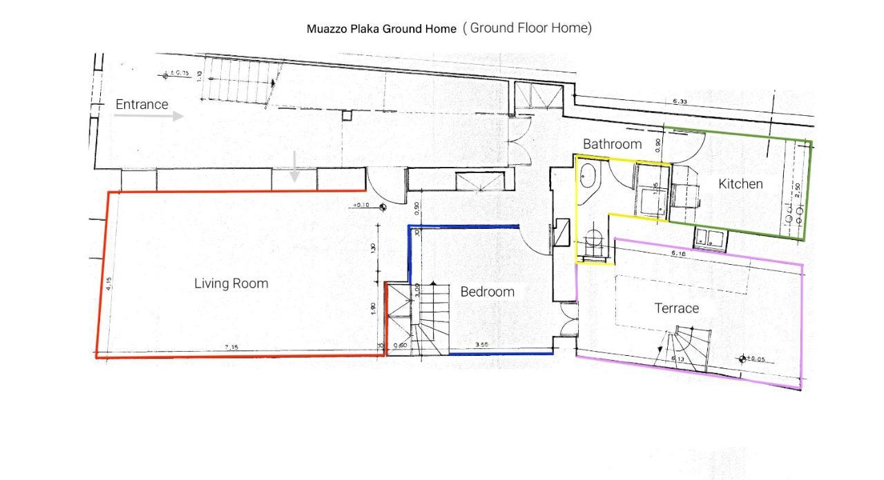 Muazzo Plaka Homes, Upper Home With Balcony & Ground Home No Balcony, By Thinkvilla Athens Ngoại thất bức ảnh